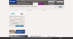 Desktop Screenshot of kyriad-angouleme-nord-champniers.fr
